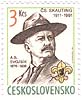 Antonn Benjamin Svojsk, zakladatel eskho skautingu, 22*29mm