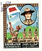1 dirham 50 fil - 12. svtov jamboree, 35*45 mm